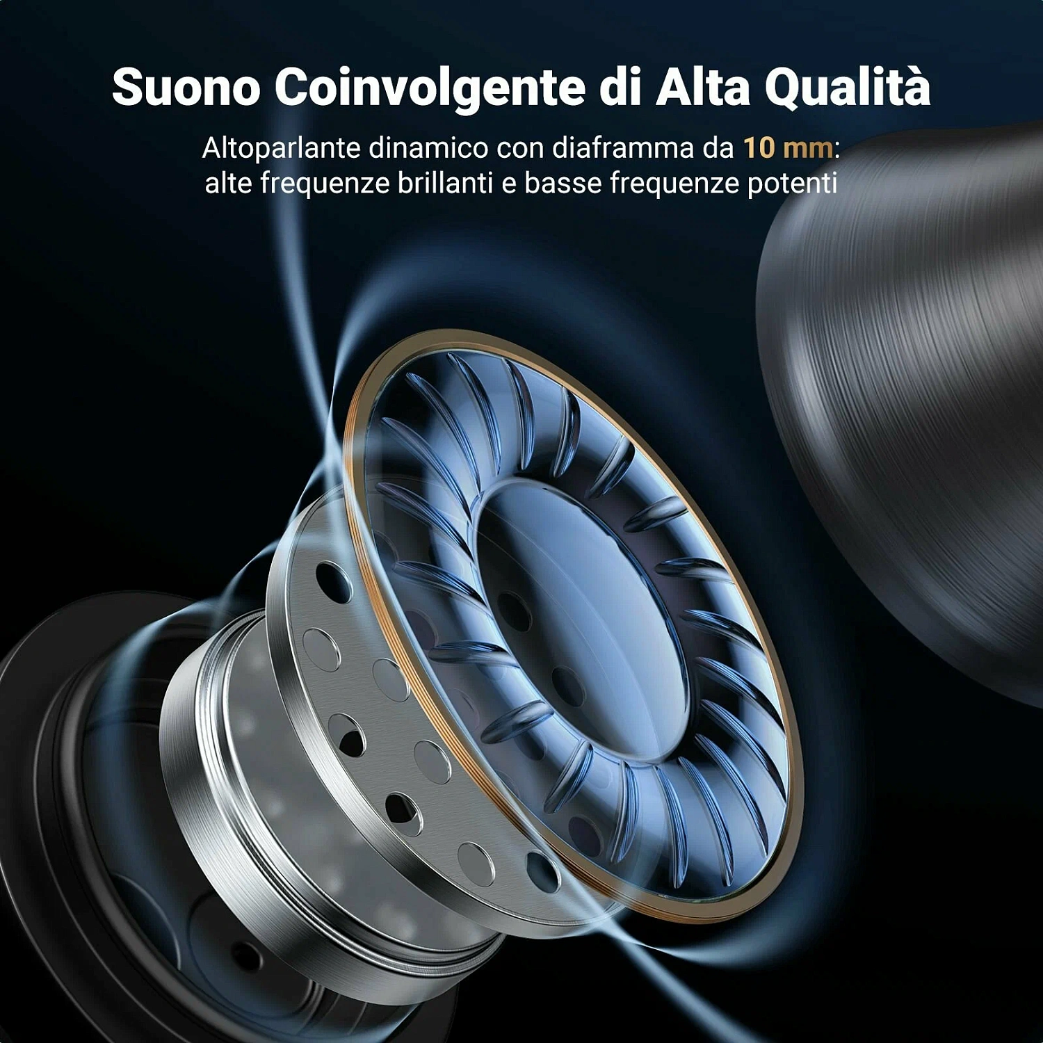 35756 Проводные наушники UGREEN EP106 Type-C. Цвет: черный